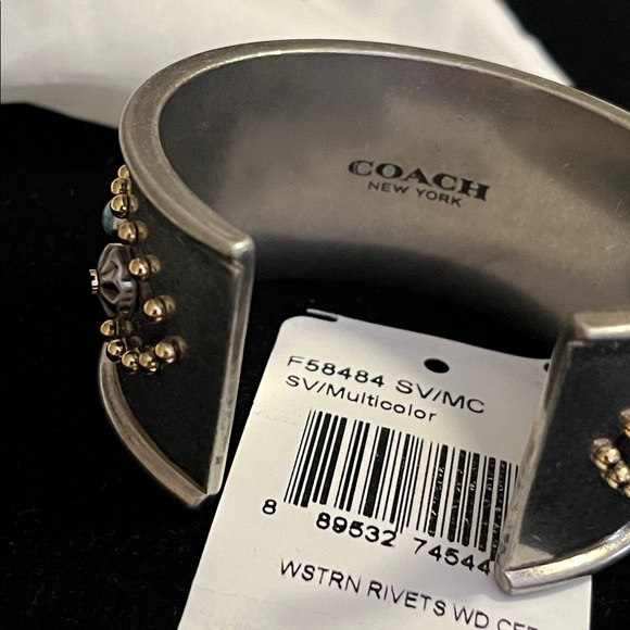 Coach Western Rivets Wide Cuff - Picture 7 of 8